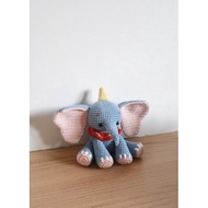 Disney Dumbo Amigurumi Crochet Doll - Dumbo Elephant Crochet
