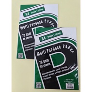 Stok Sedia Kertas Putih Serbaguna A4 70gsm (48 Helai)/A4 Multi Purpose Paper 70gsm 48 Sheets/A4 whit