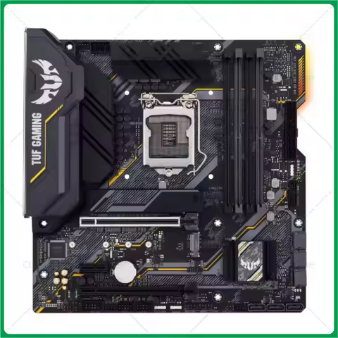 Used For ASUS TUF Gaming B460M-Pro motherboard supports 10th generation CPU , four memory slots, dua