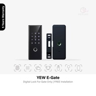 ( Free Installation ) Yew E-Gate Dual Fingerprint Digital Lock
