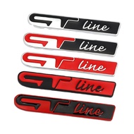 Suitable for Kia, Renault, Peugeot tailcoat modification, GTline car sticker, GT LINE SPORT metal em