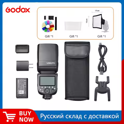 Godox V860III TTL HSS 2.4G Speedlite V860III-C V860III-N V860III-S Camera Flash for Canon Sony Nikon