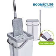 BOOMJOY.SG Homelite F10 EZZY MOP 3.0 with Bucket + 1 Mop Pad - Automatic Wet and Dry | [F10+ 1 Refil