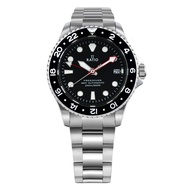 RATIO FreeDiver Dive Watch Sapphire Crystal GMT Rotating Bezel Automatic 200M Water Resistant Mens D