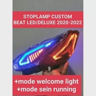 Stoplamp Honda Beat New Deluxe 2020-2023 | Lampu Stop Belakang Beat New Street | Stoplamp Beat New Variasi Custom