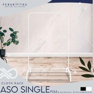 PERABOOTKU Aso Single Pole Cloth Rack