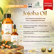 Jojoba Oil Cold-Pressed & Hexane-Free [Natural Moisturizer for Face, Hair, Skin, Scalp & Nails]