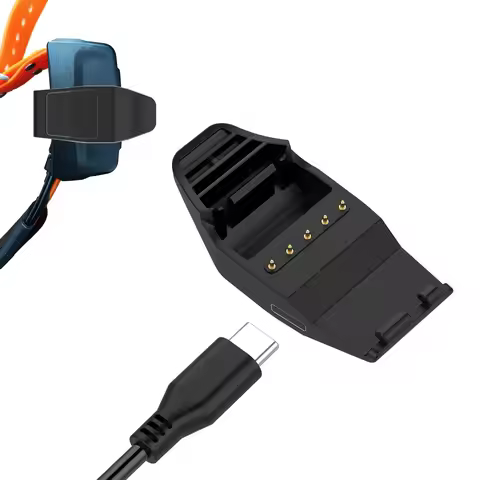 Charger For Garmin Pet Dog Collar T5 TT15 TT10 T15 GTT15x TT25 - Charging Clip Adapter, Type C Input