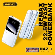 Remax RPP-679 10000mAh Powerbank 22.5W Built In Cable Power Bank Cynlle Series PD20W + QC22.5W WITH 