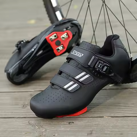 Unisex Cycling Shoes with Look Delta Cleats -Peloton Compatible Spin Shoes with SPD Clips - Indoor R