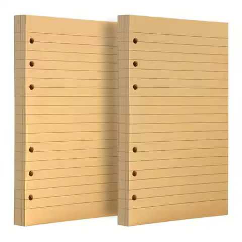 A5 /A6 Filler Paper, Purture Loose-leaf Binder Paper, A5 Planner Insert Filler Paper for A5/A6 Binde