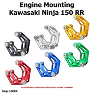 Engine Mounting Ninja 150 RR WR3 Breket Dudukan Blok Mesin Kawasaki Ninja 150RR