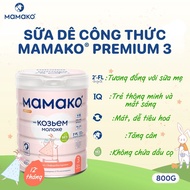 [DATE 8/2026] Sữa Dê Mamako Sữa Công Thức Dê MAMAKO Premium số 123  800g Sữa Dê Nga tăng cường miễn 