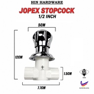 HIN JOPEX STOPCOCK 1/2 INCH (15mm) Water Valve | Stopcock Jopex 1/2 inci