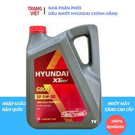 Nhớt ô tô máy xăng HYUNDAI XTEER Gasoline Ultra Protection 5W30 6L