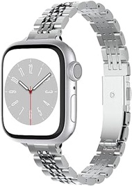 Spigen Compatible for Apple Watch (41/40/38) Case Shine Fit - Silver