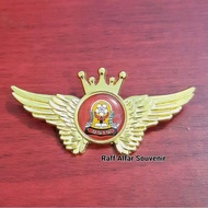 HIGH SCHOOL OSIS PIN - WING CROWN OSIS BROOCH