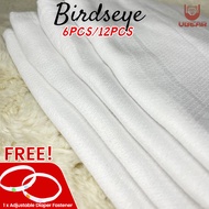 【Freebie】Birdseye Lampin 12PCS 6PCS Cloth Diaper for Newborn Baby Washable Cotton Diaper For Baby La