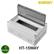 Tủ Điện Nhựa Lắp Nổi HT-8Way HT-12Way HT-15Way HT-18Way HT-24Way ENERGY (Tủ Điện Chống Nước) - Thiết