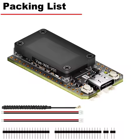GROCE-Lora 32 V4 Meshtastic ESP32 SX1262 0.96Inch OLED Solar Powered Dev-Board Mesh Network Wifi Lor
