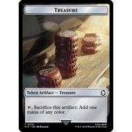 MTG Treasure (0018) // Wasteland Survival Guide (002) Double-Sided Token Fallout PIP
