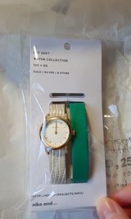 🇯🇵日本niko and （可換錶帶）手錶（綠）