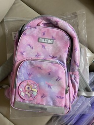 *瑕疵品*100% new Millton Backpack 20L (include sf) 全新小朋友護脊書包