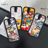 RK71 Shinchan hp Plating Casing for OPPO Narzo 8S A54 8 A53 A54S A52 A33 A53S A16s A11S A16 A72 30 Q