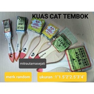 Paint Brush 1 inch 1.5 inch 2 inch 2.5 inch 3 inch 4 inch Wood Brush Tool Wall Paint Brush