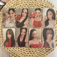 A aespa Shin Ramen Endorsement Photocard ver Zha Jin Winter Merchandise Album Card Dongyou Lining