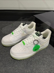 🍑接受消費券🌸Nike Air Force 1 Low Have a Nike Day 笑臉夜光白綠 男女通用運動鞋