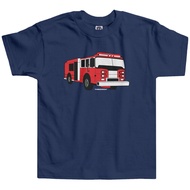 Threadrock Mens Fire Truck Toddler T-Shirt Fire Engine Fire Er