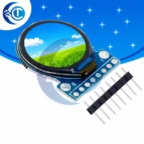 TFT Display 0.71 Inch TFT LCD Display Module Round RGB 160*160 GC9A01 Driver 8PIN SPI Interface 160x