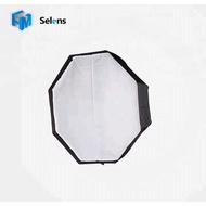 SELENS S8080 Octagonal Softbox 80x80cm S-Type Softbox Studio for Speedlight Flash Reflector Umbrella