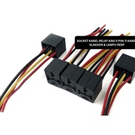 5-PIN RELAY Cable SOCKET with 5-PIN Horn & Light Cable RE5P