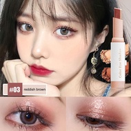 Gradient Eyeshadow Stick Waterproof Long Lasting Glitter Metallic Retouch Makeup Eye Palette I5r0