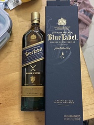 Johnnie walker blue label whiskies 藍牌威士忌連盒