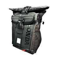 【READY STOCK】HONDA LED Light Waterproof Backpack Men’s Backpack Motorcycle Riding Bike Kalis Air Beg