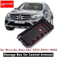 Armrest Box Storage for Mercedes Benz GLC X253 GLC Coupe Accessories 200 250 300 220d 250d 43 63 AMG