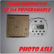 Best Selling 12V DC 16A DIGITAL TIMER PROGRAMABLE SWITCH AUTO ON OFF Timer 12V SALE