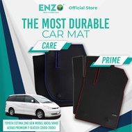 ENZO Car Mat- Toyota Estima 2nd Gen Model XR30/XR40 Aeras Premium 7-Seater (2000-2005)