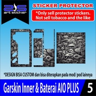 SKIN Sticker Garskin INNER & Baterai Manto Aio Plus Demon Slayer
