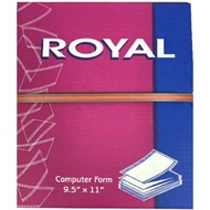 WHITE COMPUTER FORM 9.5X11 1PLY (1400SHTS)