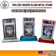 【Morgan Games】[Ready Stock] Premium Slab Case Metal Stand | Fit for PSA/CGC Graded Card Metal Case