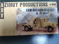 1：35 AFV Zimut Productions LKW Bussing NAG 4500 M.31 Crane