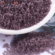 10gs MIYUKI Round Rocailles Beads Japanese Seed Beads 11/0 (RR142F) Matte Transparent Smoky Amethyst