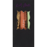 L.A. Girl Pro Conceal Set Orange Yellow Green Correctors Bundle of 3 LAXGC990+GC991+GC992B