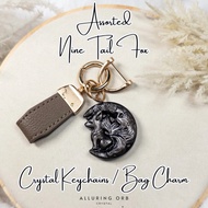 Assorted Nine Tail Fox Keychain | Crystal Design | Crystal Jewelry