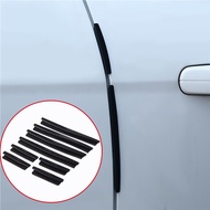 8Pcs/Set Car Door Side Edge Protector Strip Auto SUV Scrape Guard Bumper Handle Protective Cover Sticker Universal Auto Decal