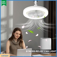 canaan|  Remote Control Ceiling Fan Aromatherapy Fan Lamp Modern 2-in-1 Ceiling Fan with Led Light Remote Control Low Noise Ultra-bright Lamp 3 Speed Settings for Southeast